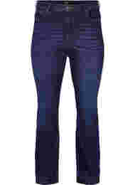 Ellen bootcut jeans med høj talje, Dark blue