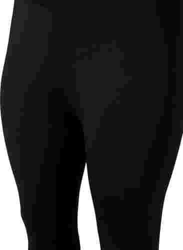 2-pak 3/4 leggings, Black / LEO AOP, Packshot image number 2