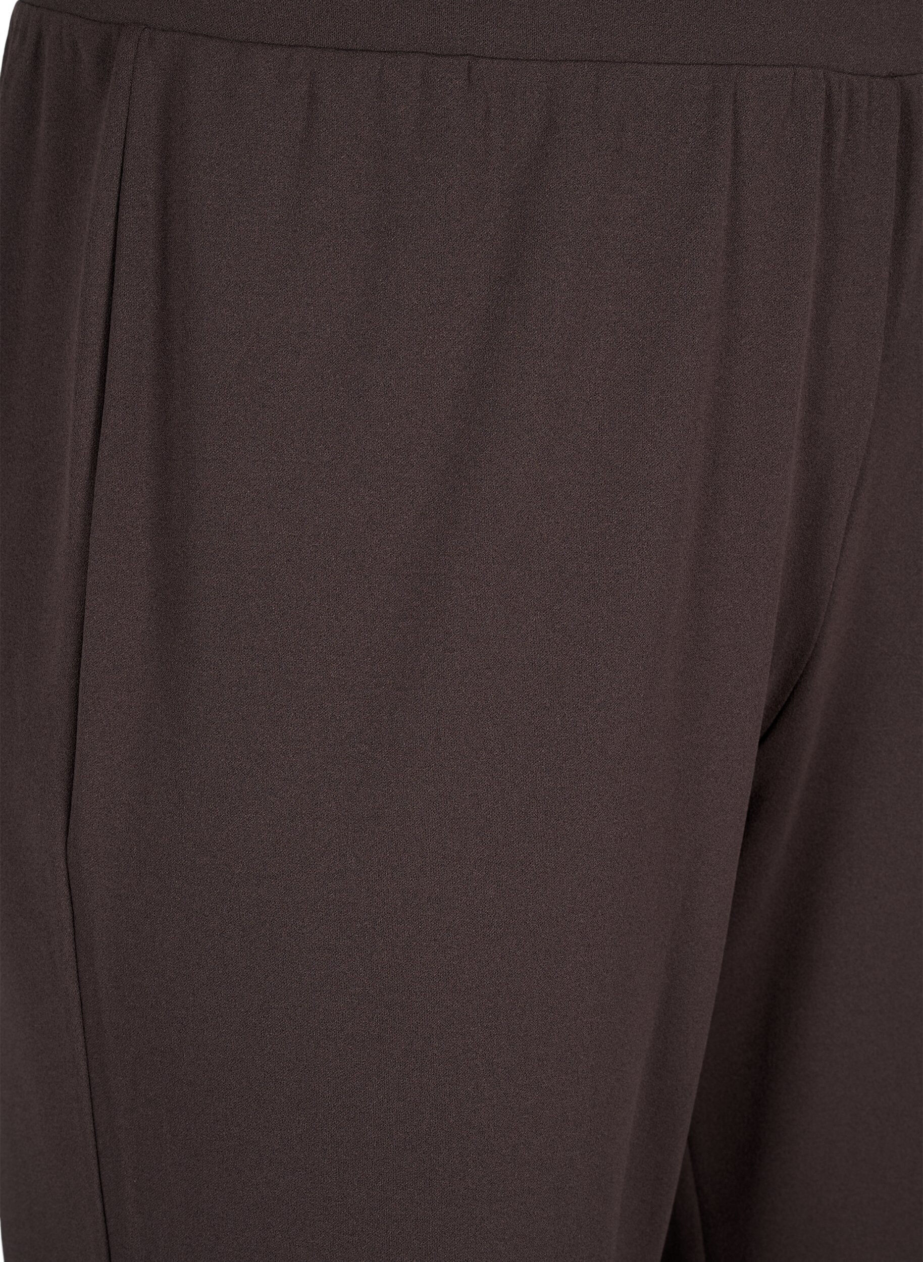 ZizziBukser med straight fit, Brun, Packshot image number 2