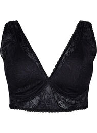 Blonde bralette med blød vattering, Black