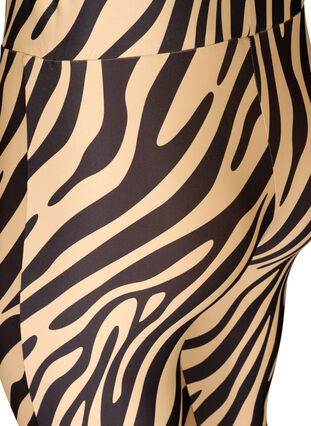 Leggings med zebra print, Zebra AOP, Packshot image number 3