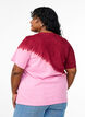 Dip dye t-shirt i økologisk bomuld, Rød, Model image number 2