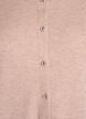 Cardigan med runde knapper, Beige, Packshot image number 2