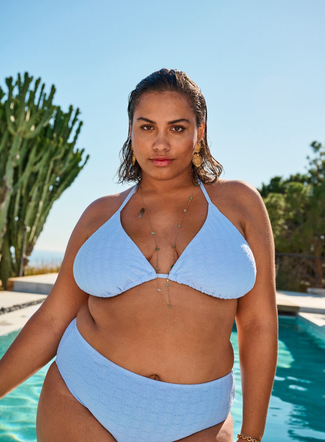 Trekants bikini, , Model