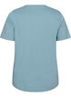 T-shirt med motiv, Bl&aring;, Packshot image number 1
