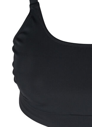 Bikini top med rund hals, Black, Packshot image number 2