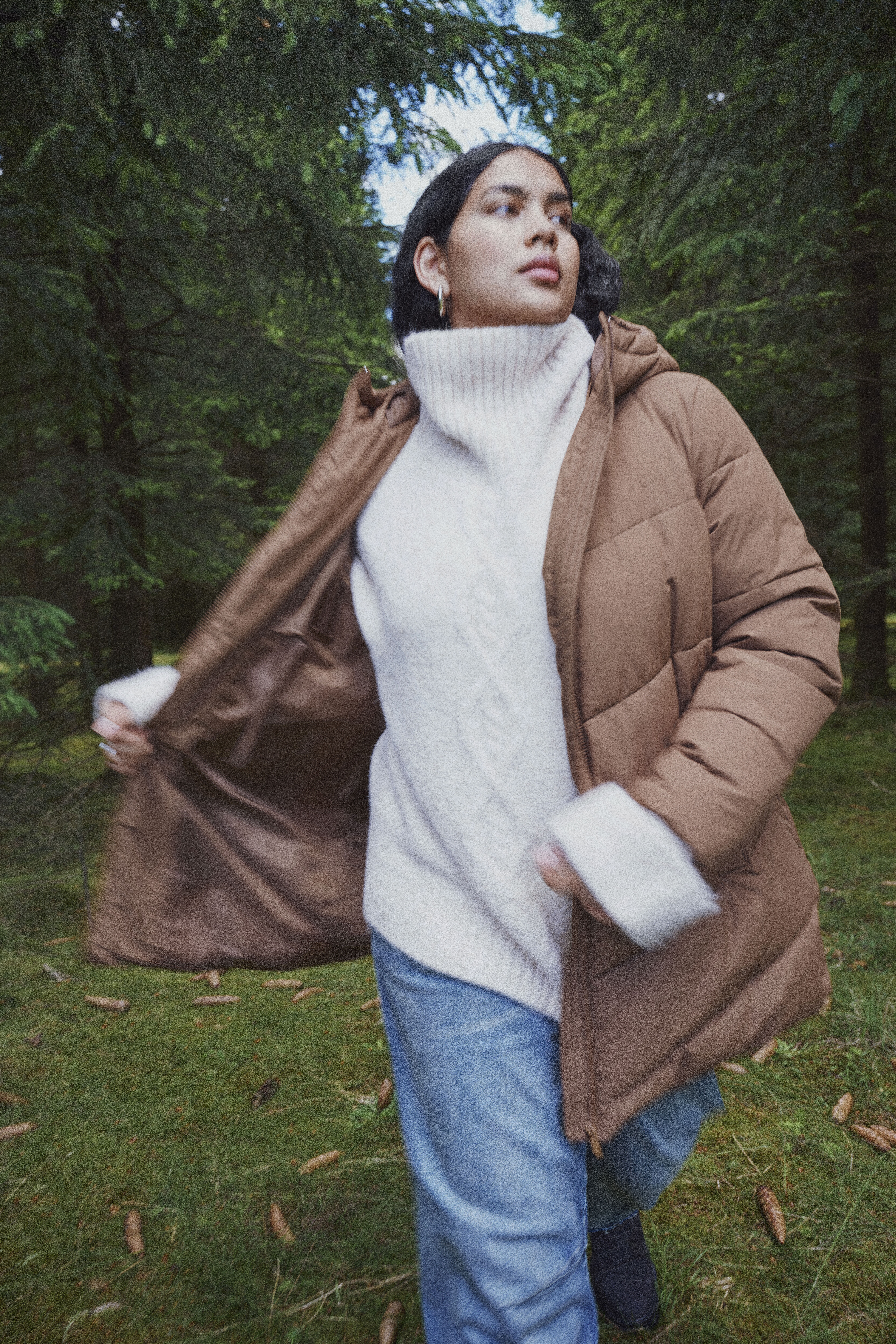 ZizziNaturlig varm hverdagsstil, , Model