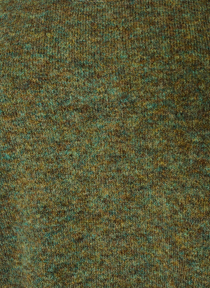 L&oslash;s striktr&oslash;je med rund hals, Gr&oslash;n, Packshot image number 2