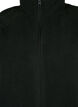 Fleece vest med lommer, Sort, Packshot image number 2