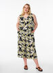Culottebukser med print, Sort, Model image number 0