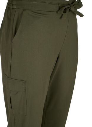 Cargo bukser med store lommer, Forest Night, Packshot image number 2