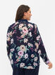 FLASH - Langærmet skjorte med blomsterprint, Navy Flower, Model image number 1