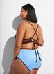 Vendbare bikinitrusser med regul&aelig;r talje, Brun, Model image number 1