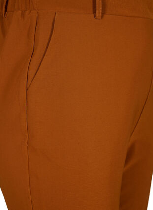 Klassiske bukser med stretch, Caramel Cafe, Packshot image number 3