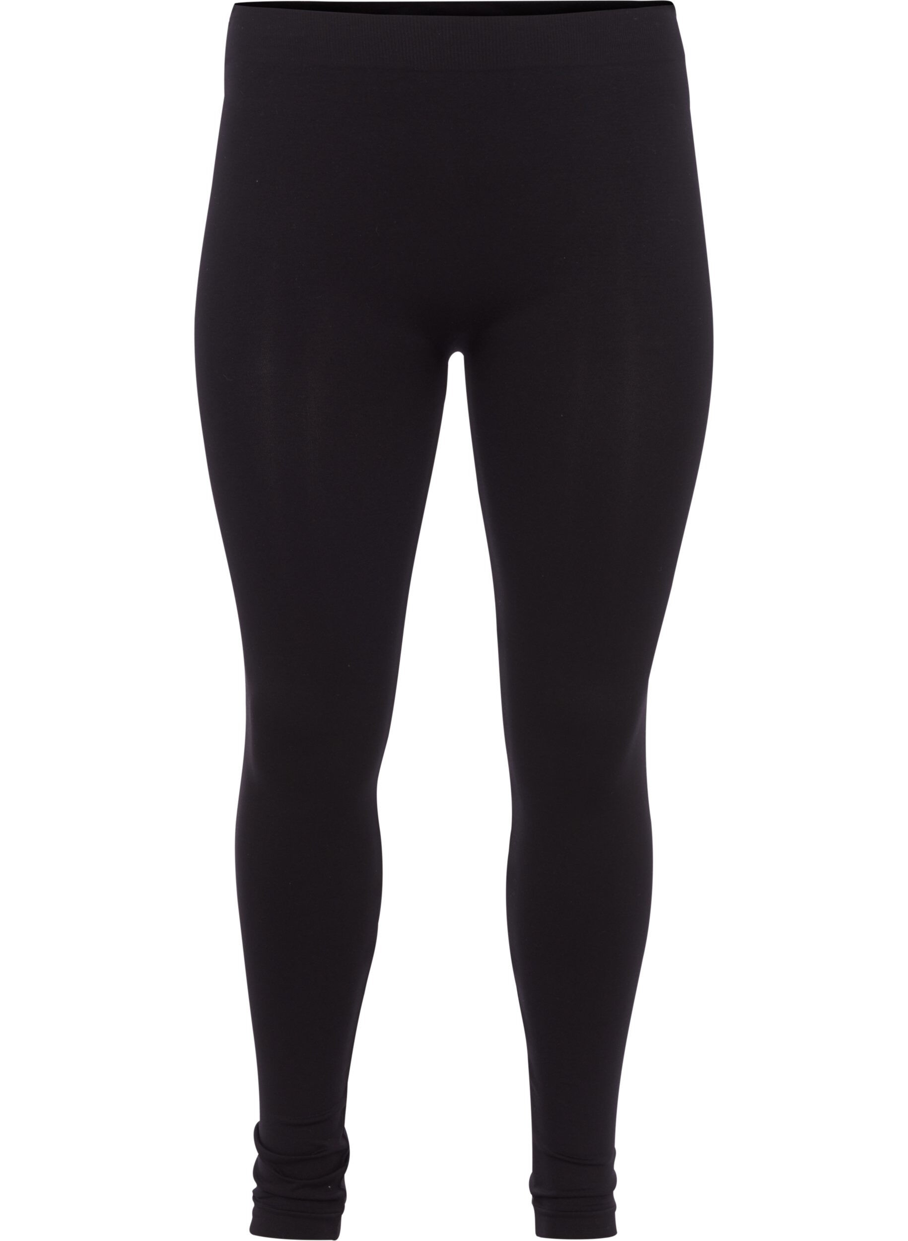 Zizzi Seamless leggings, Black, Packshot image number 0
