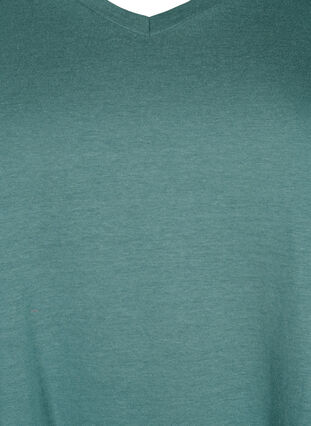Kortærmet t-shirt med a-shape, Sea Pine, Packshot image number 2