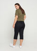 Slim fit Emily capri jeans, Sort, Model image number 2
