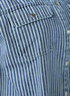 Stribet denimskjorte med brystlommer, Light B.Denim Stripe, Packshot image number 2