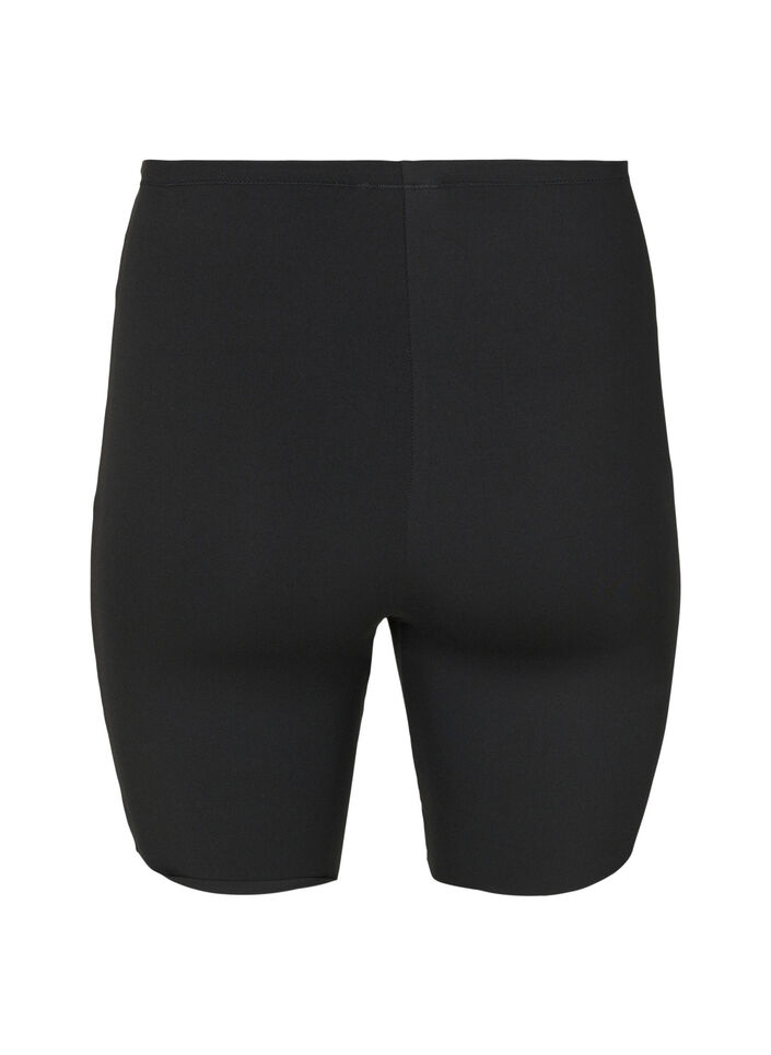 Light shapewear shorts med h&oslash;j talje, Sort, Packshot image number 1