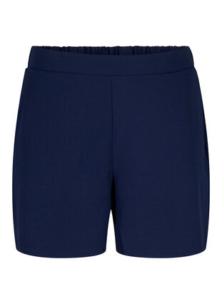 FLASH - Løse shorts med lommer, Black Iris, Packshot image number 0