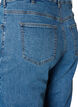 Cropped Vera jeans med straight fit, Bl&aring;, Packshot image number 3