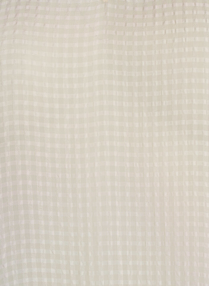 Bluse i b&aelig;k og b&oslash;lge med V-udsk&aelig;ring, Beige, Packshot image number 2