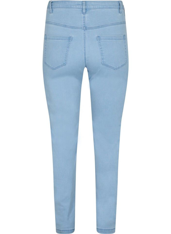 Slim fit Emily jeans med normal talje, Bl&aring;, Packshot image number 1