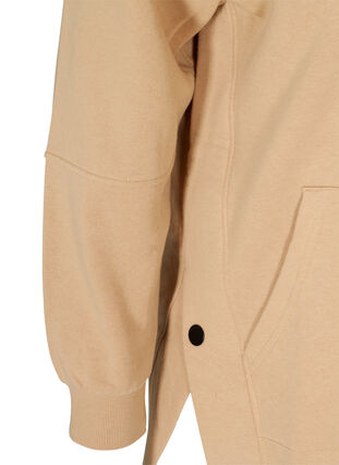 Sweatshirt med hætte og  og lomme, Curds & Whey, Packshot image number 3