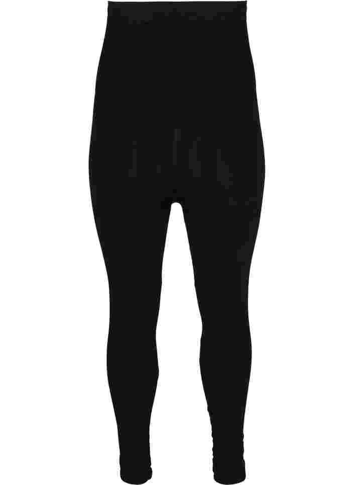 Shapewear leggings med høj talje, Black, Packshot image number 1