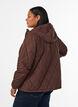 Let vatteret jakke med diamantquilt, Brun, Model image number 2