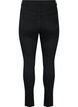 Tætsiddende jeans med sliddetaljer, Black, Packshot image number 1