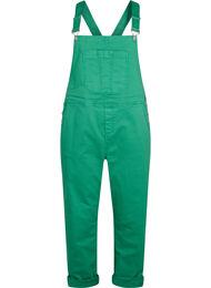 Farvede denim overalls, Holly Green