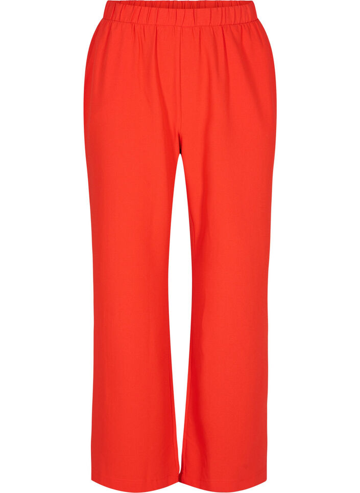 Løse bukser med lommer, Fiery Red, Packshot image number 0