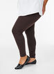 Leggings i bomuld med foer, Brun, Model image number 0