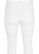 H&oslash;jtaljede Amy capri jeans med super slim fit, Hvid, Packshot image number 1