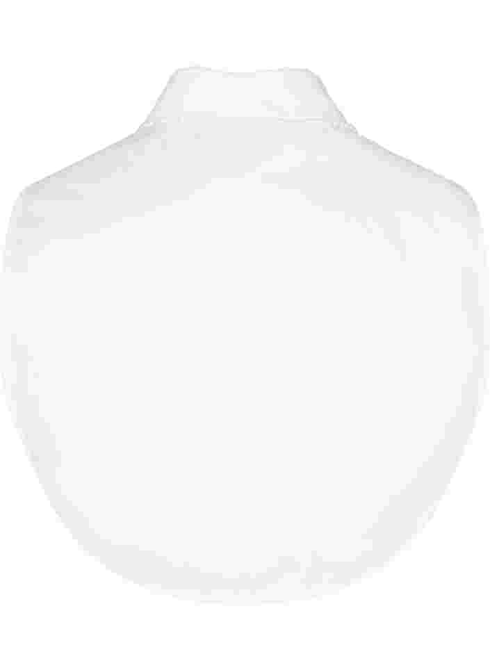 Skjortekrave med perler, Bright White, Packshot image number 1