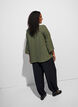 Bluse med 3/4 &aelig;rmer, Gr&oslash;n, Model image number 2