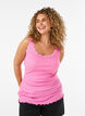 Top med blondekant, Lyser&oslash;d, Model image number 0