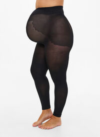 Lange graviditets leggings, Black, Model