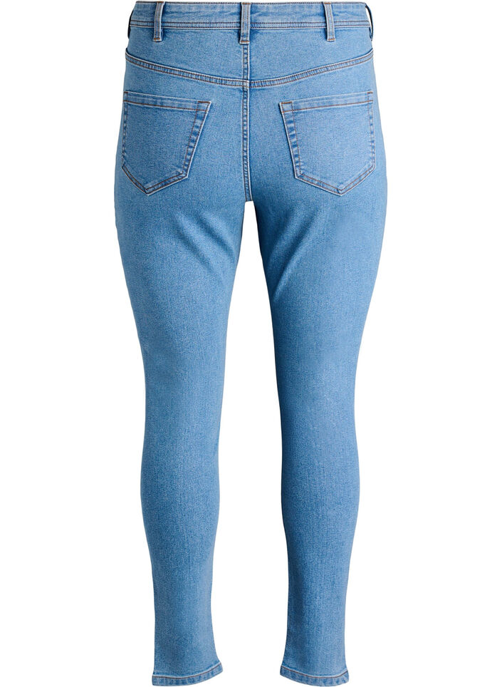 Jeans med super slim fit, Bl&aring;, Packshot image number 1