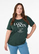 T-shirt med motiv, Gr&oslash;n, Model image number 0