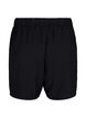 Shorts med lommer og elastik i taljen, Sort, Packshot image number 1
