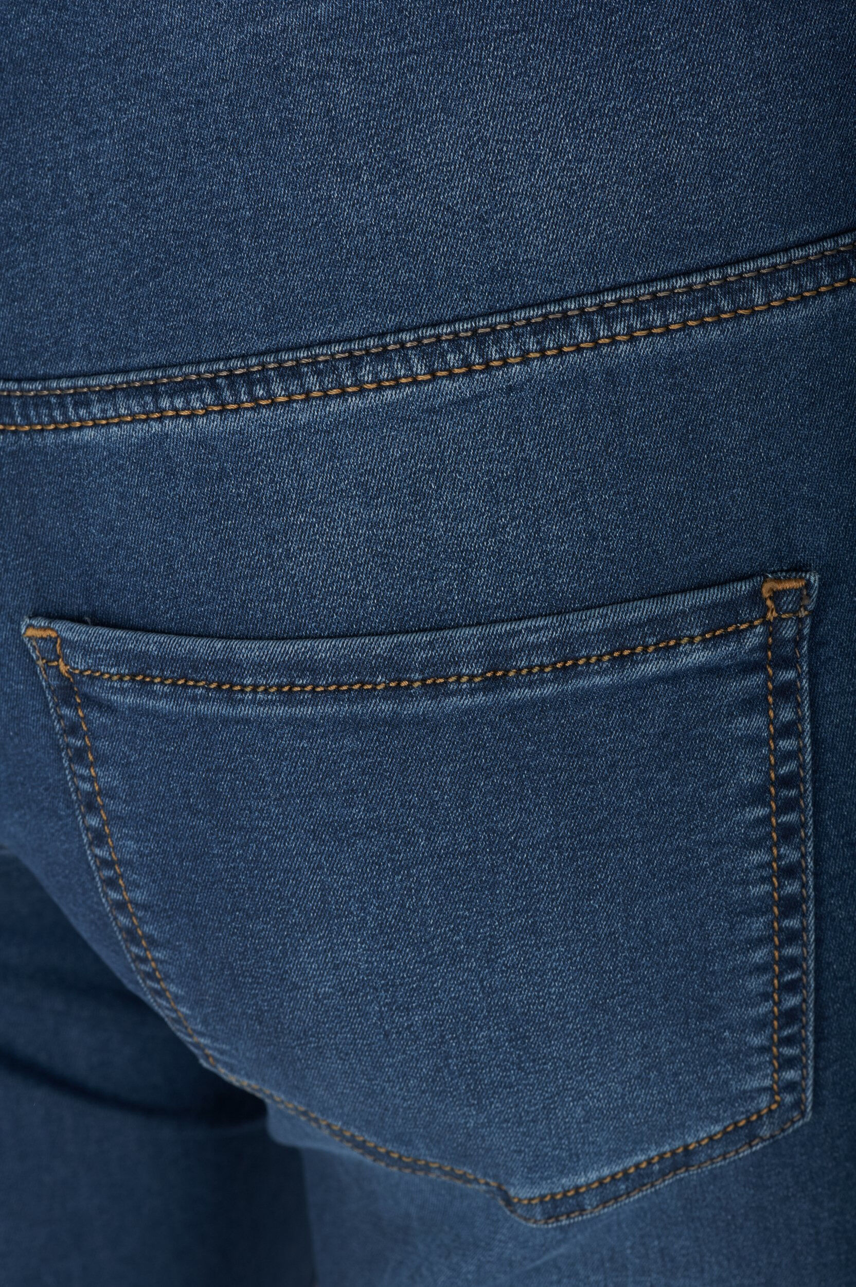 Zizzi Super slim Amy jeans med h&oslash;j talje, Bl&aring;, Packshot image number 3