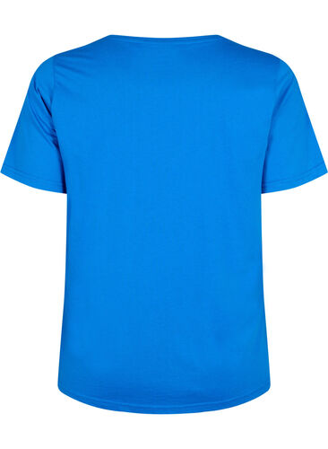 FLASH - T-shirt med motiv, Princess Blue, Packshot image number 1