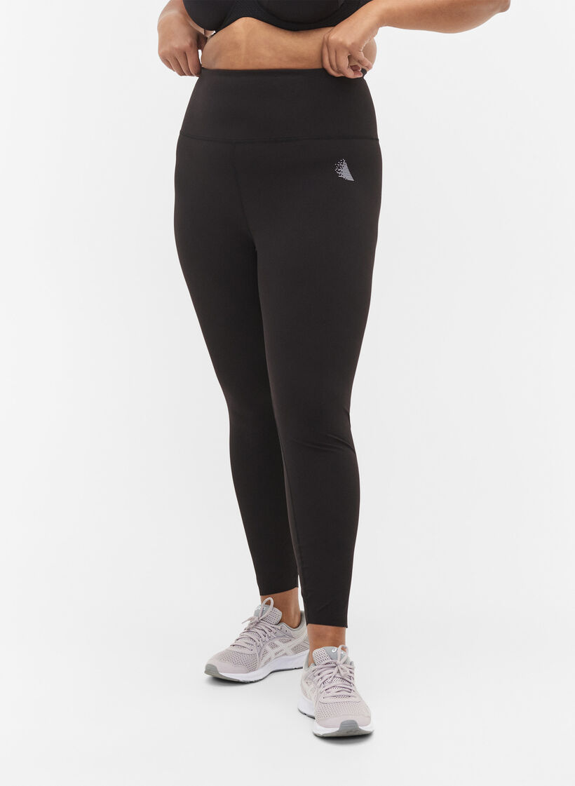 CORE, SUPER TENSION TIGHTS - Træningstights med lomme, Sort, Model image number 0