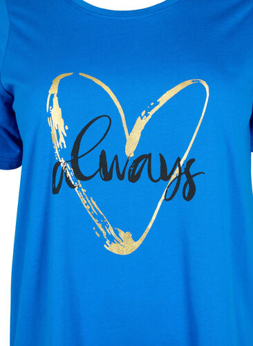 FLASH - T-shirt med motiv, Princess Blue, Packshot image number 2