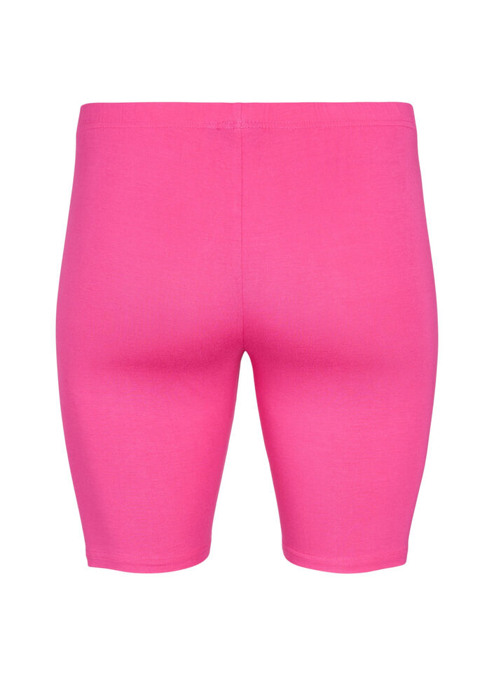 Ensfarvede basis cykelshorts, Lyser&oslash;d, Packshot image number 1