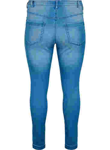 Super slim Amy jeans med høj talje, Light blue, Packshot image number 1