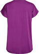 Lang tr&aelig;nings t-shirt, Lilla, Packshot image number 1