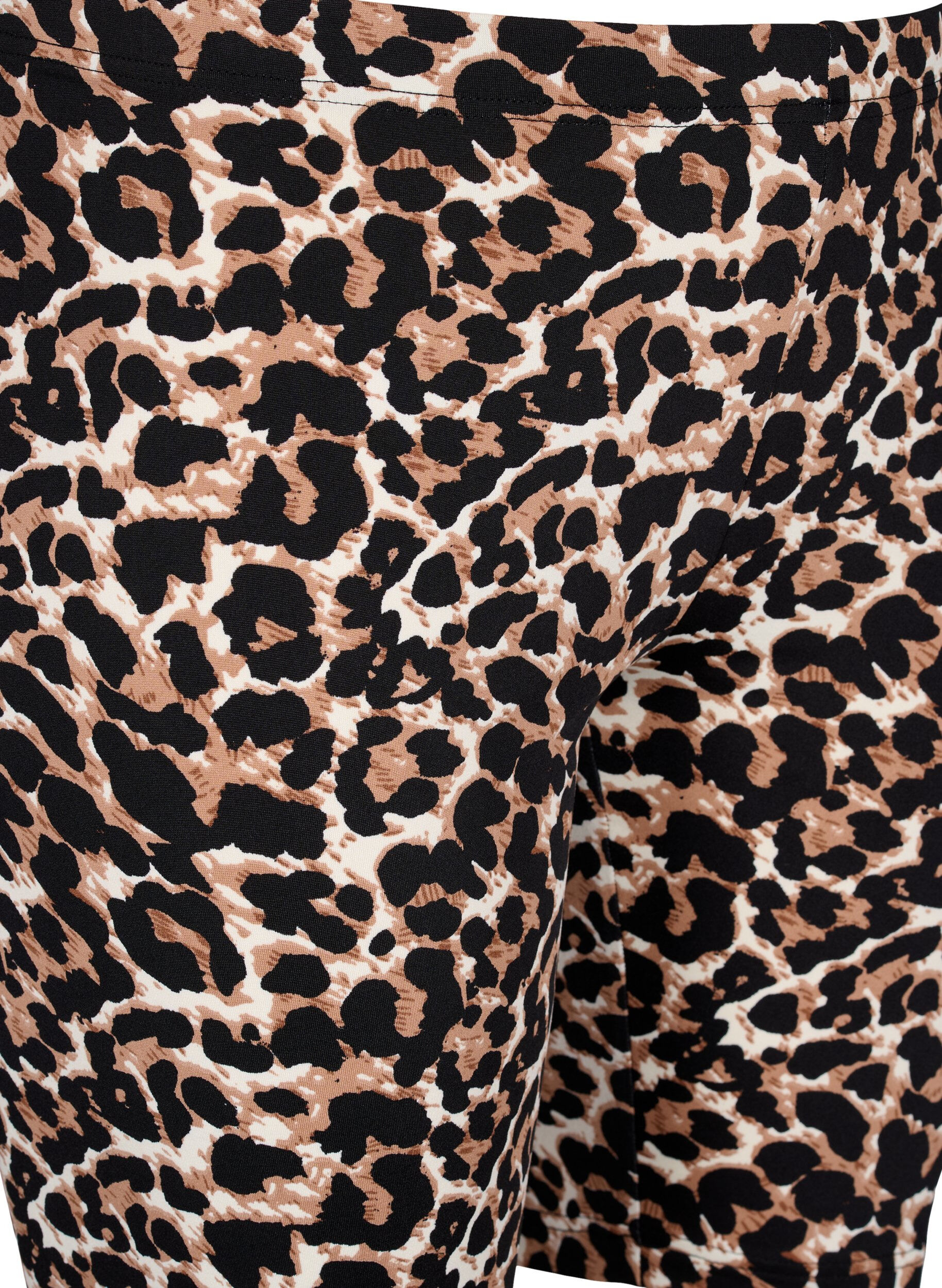 Zizzi 2-pak cykelshorts, Sort, Packshot image number 3